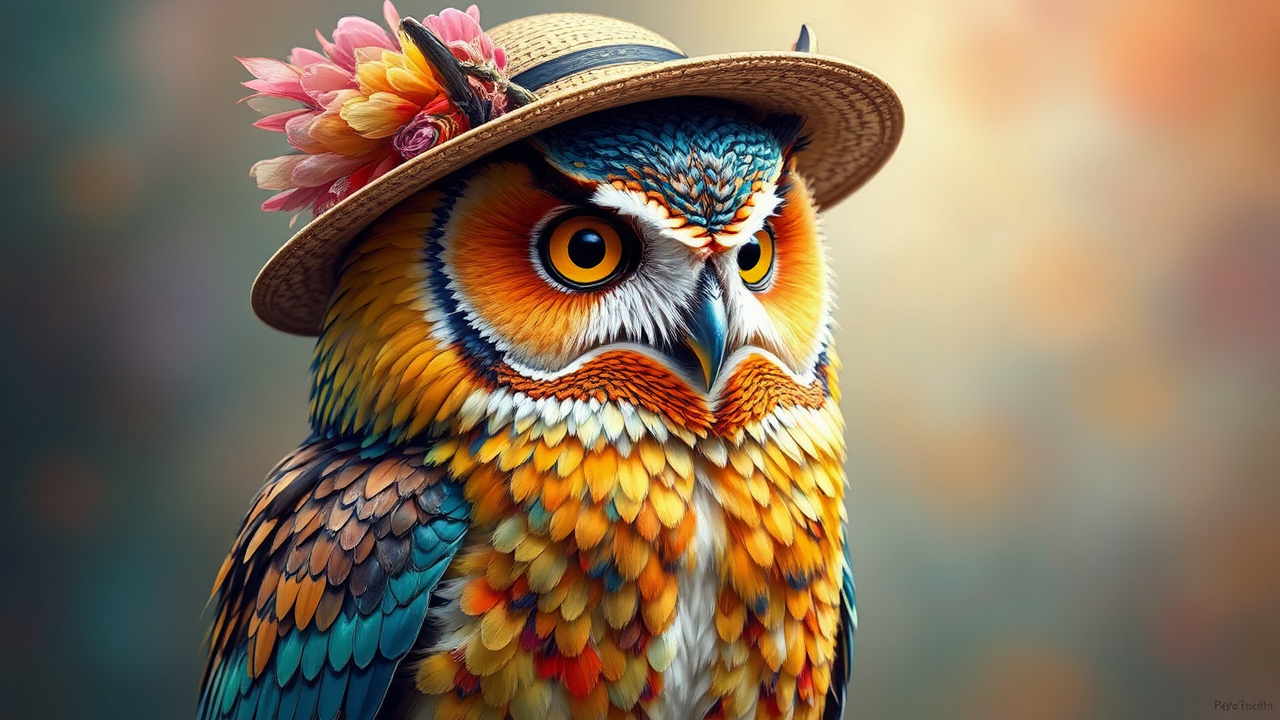 A Japanese owl in