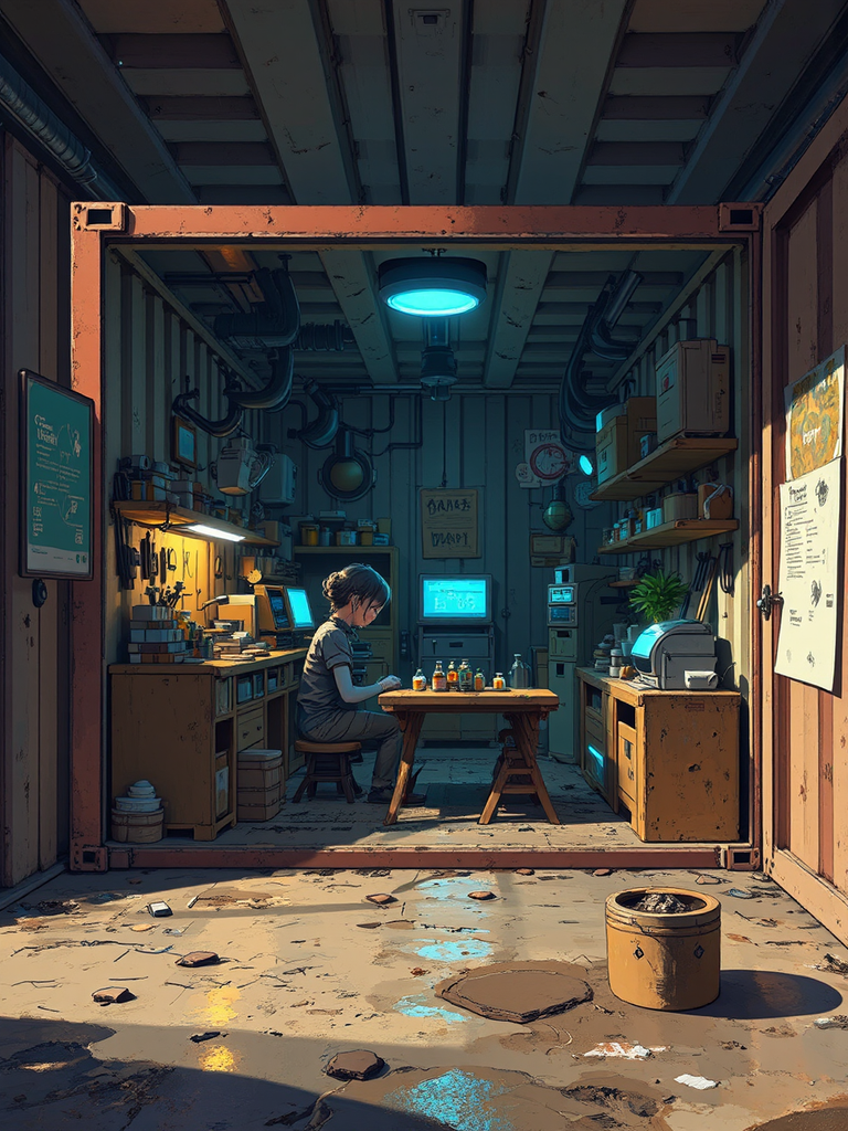 Small sci-fi workshop in