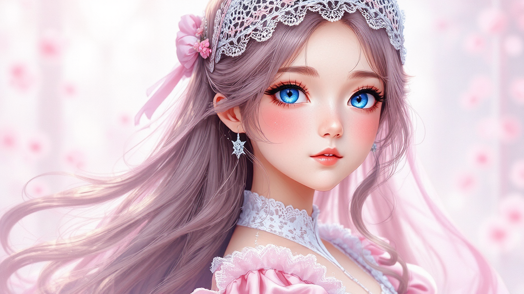 Girl in medieval fantasy