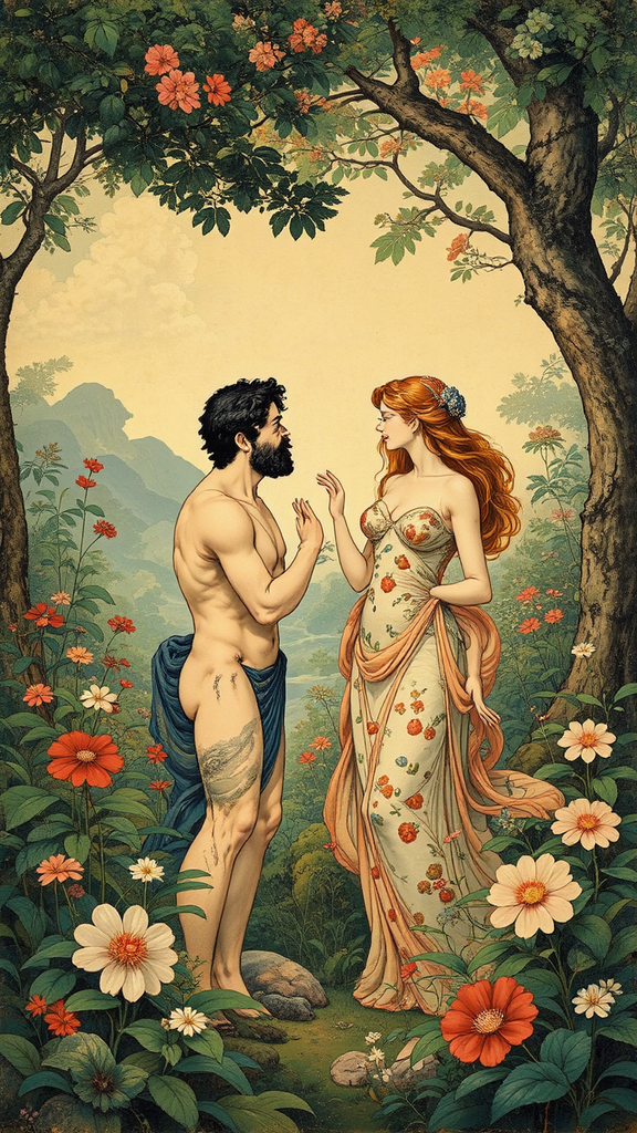 Adam and Eve in