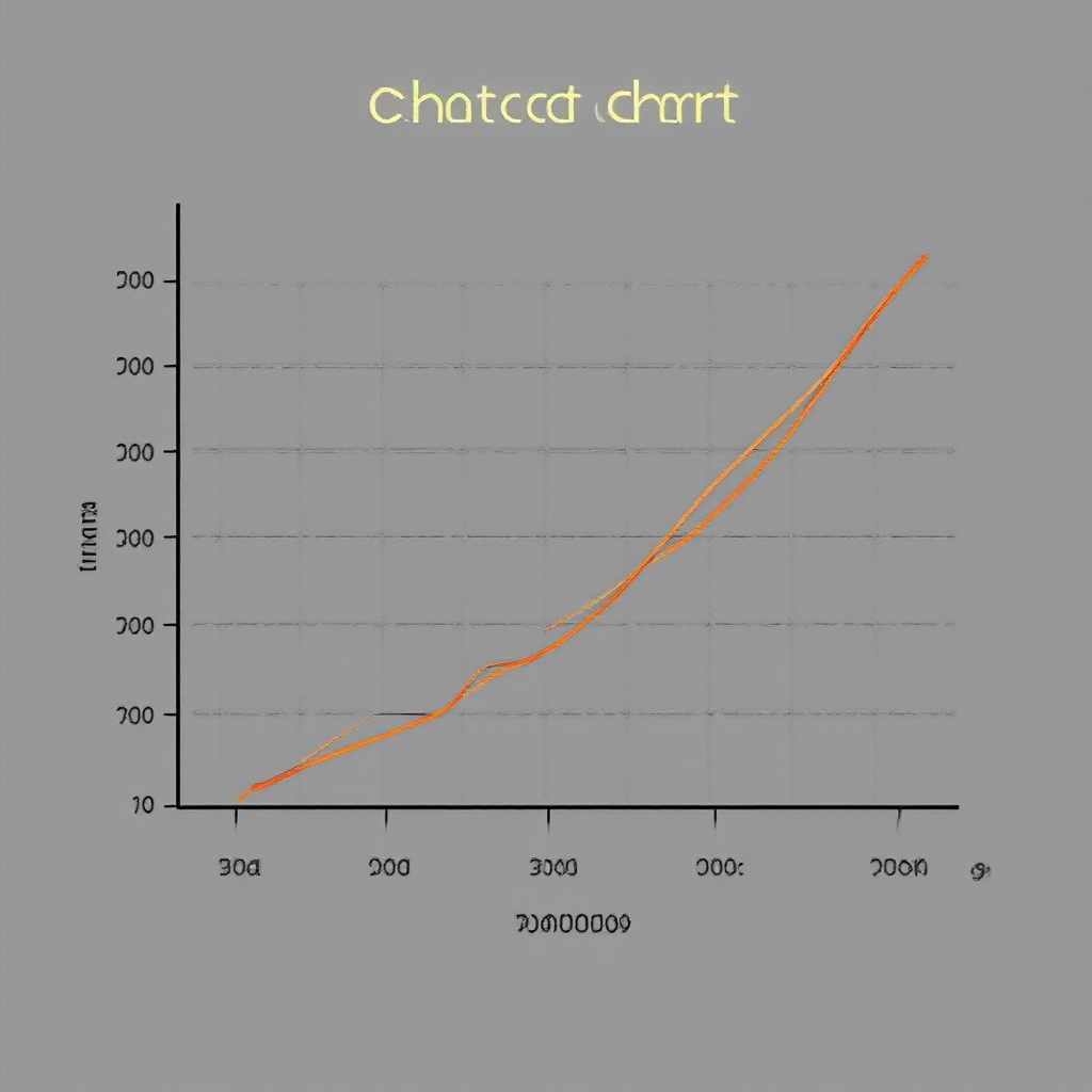 Graphical data representation chart.