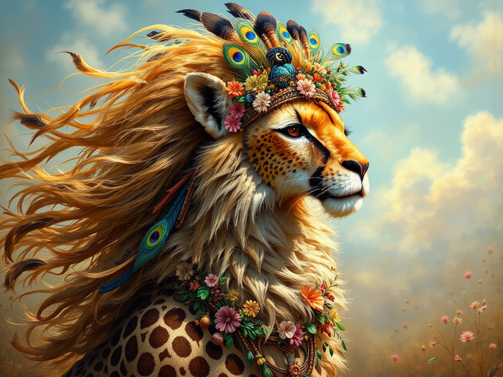 A hybrid animal in