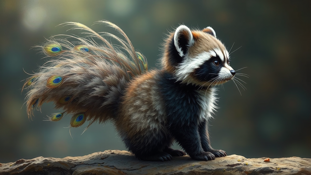 A cute, fluffy mixed