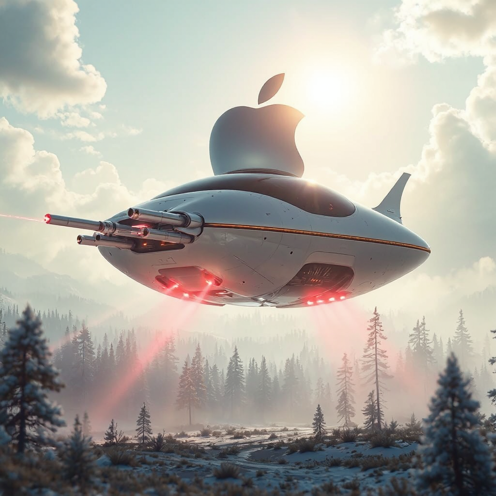 Futuristic luxury personal spaceship.