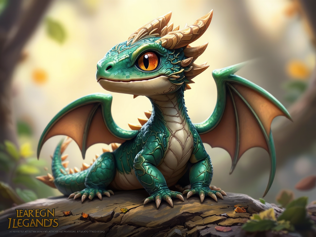 Dragon, cute, highly detailed