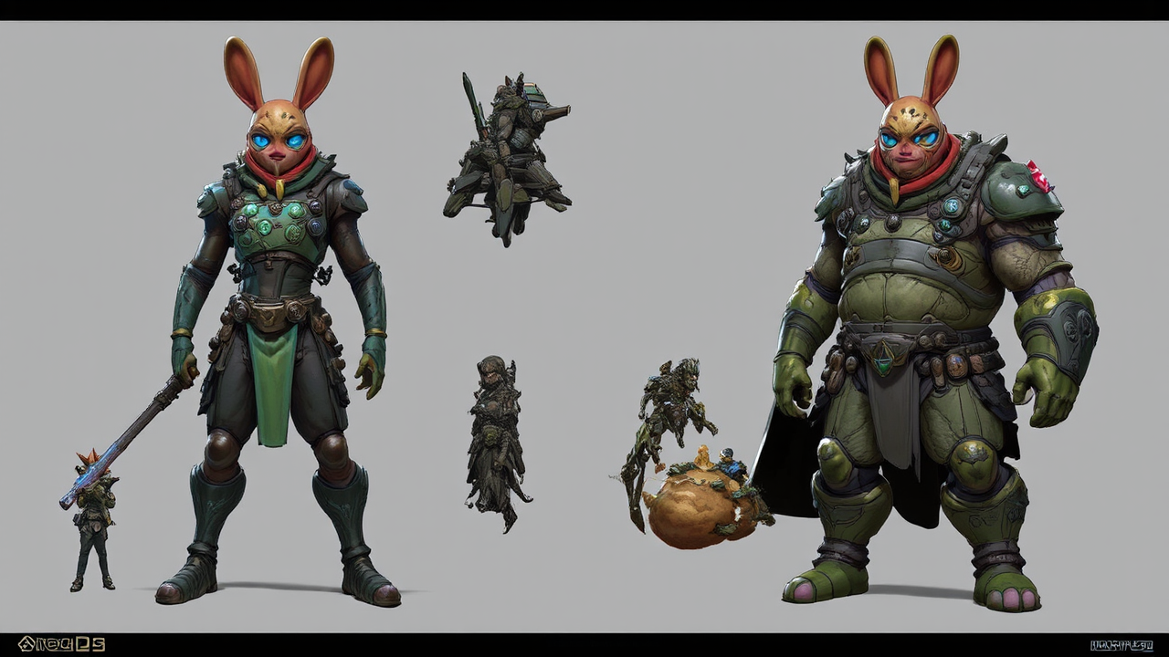 Concept art for video