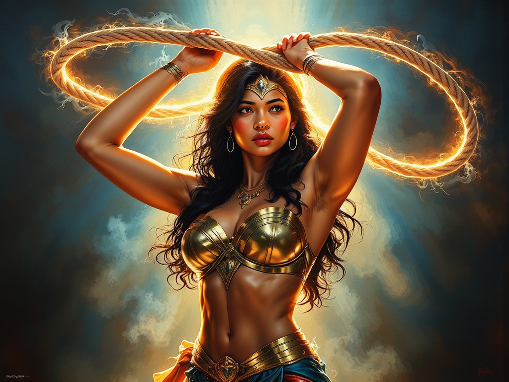 South Asian Wonder Woman