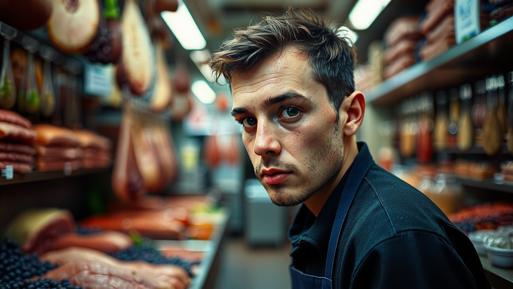 A vintage colour portrait