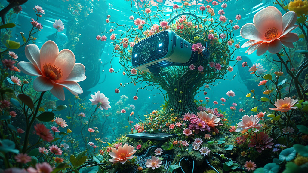 Underwater VR headsets with
