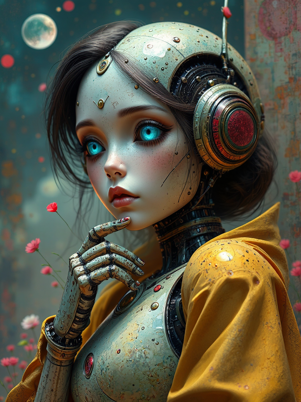 Robot in love with