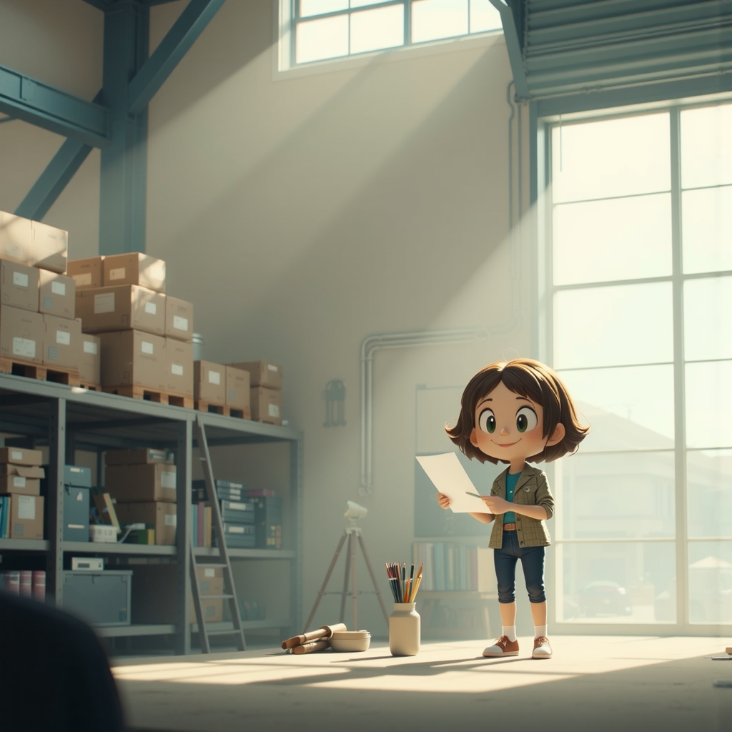 Warehouse in a fantasy