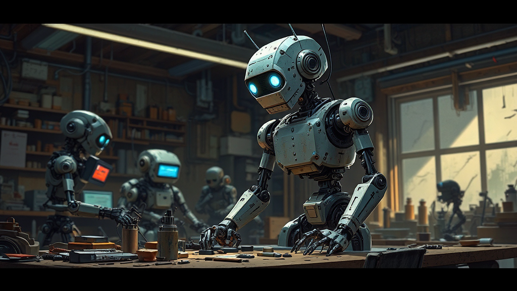 Robots building other robots
