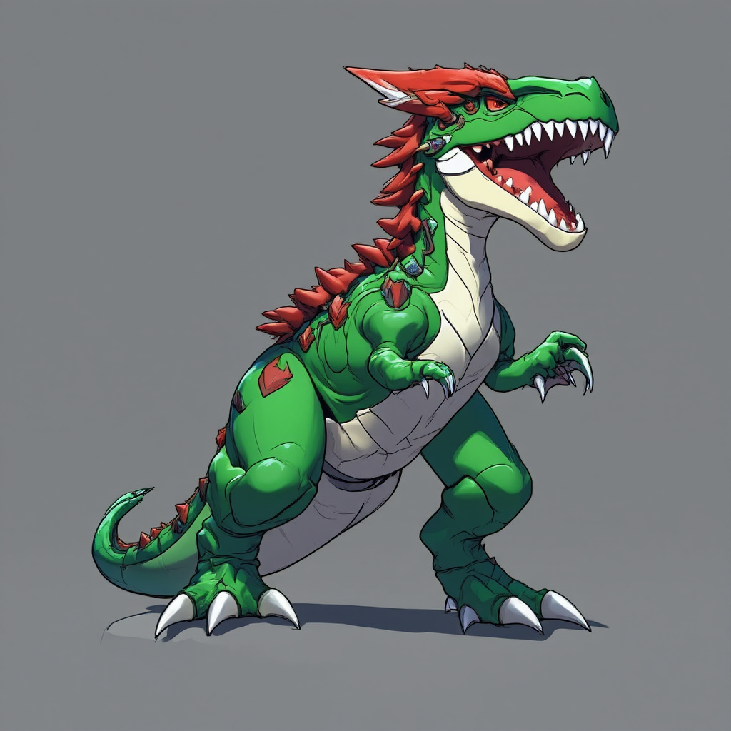 A sword-wielding humanoid monster.