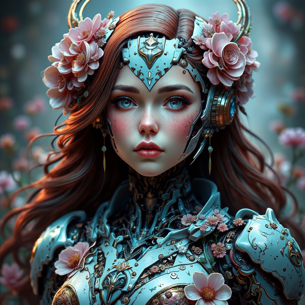 Portrait of a steampunk