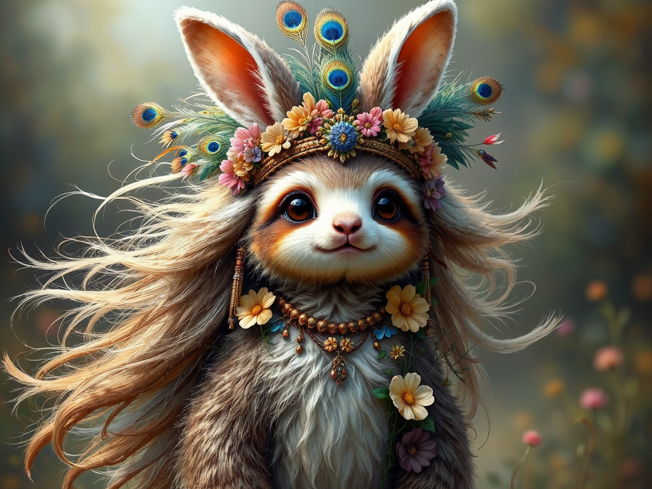 Mixed breed creature with