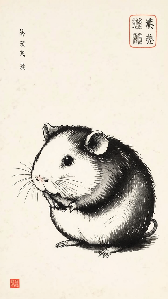A guinea pig in