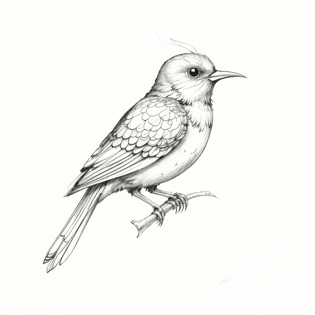 A bird in a