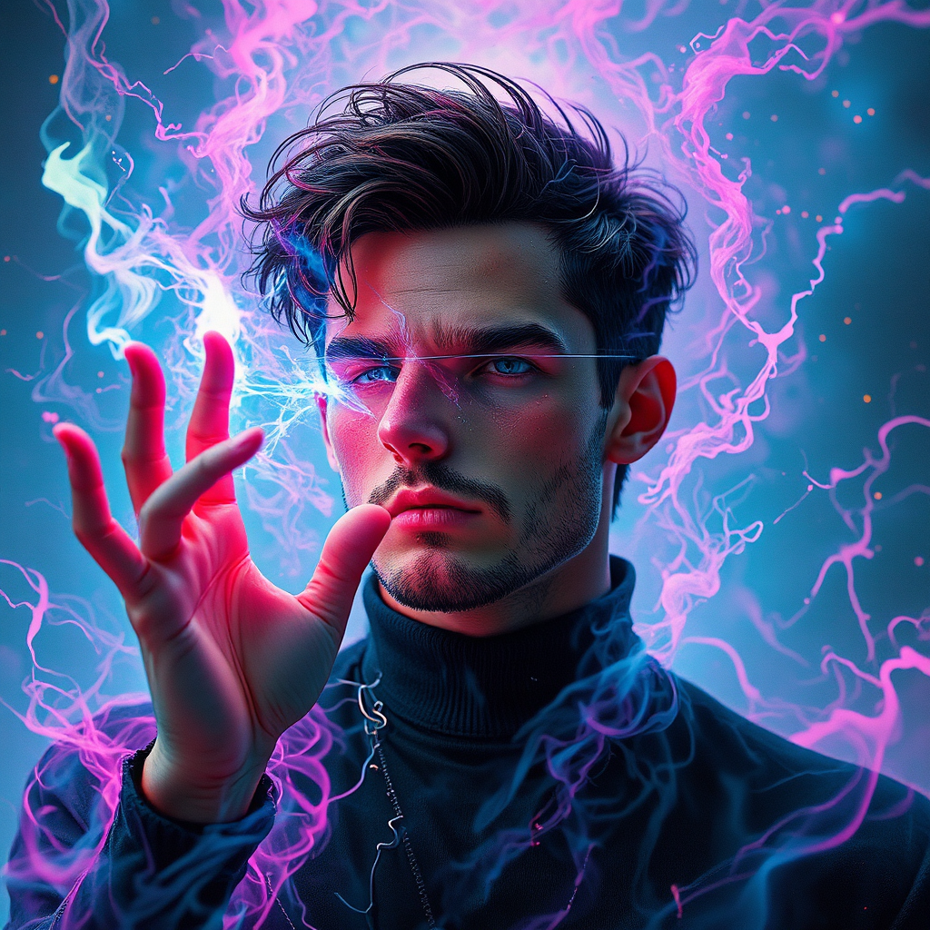 Man with psychic abilities