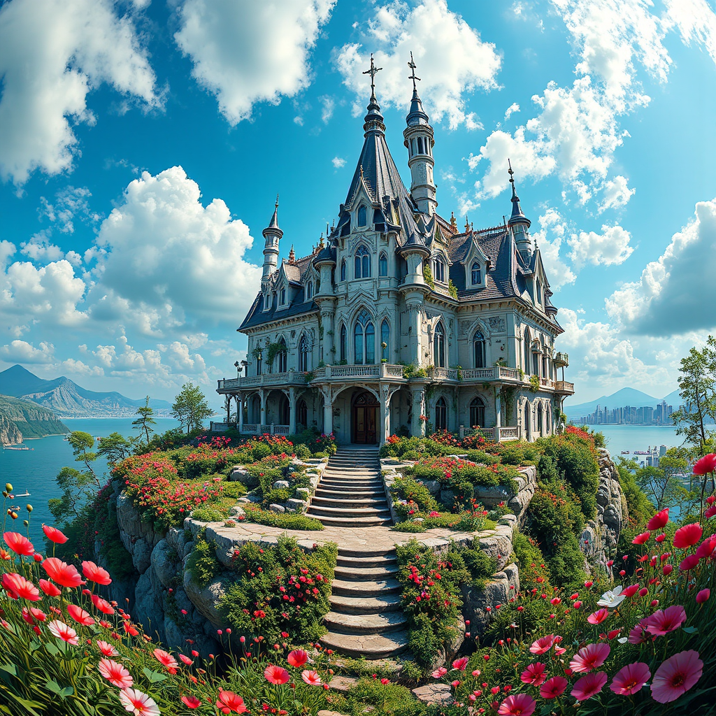 A beautifully rendered futuristic