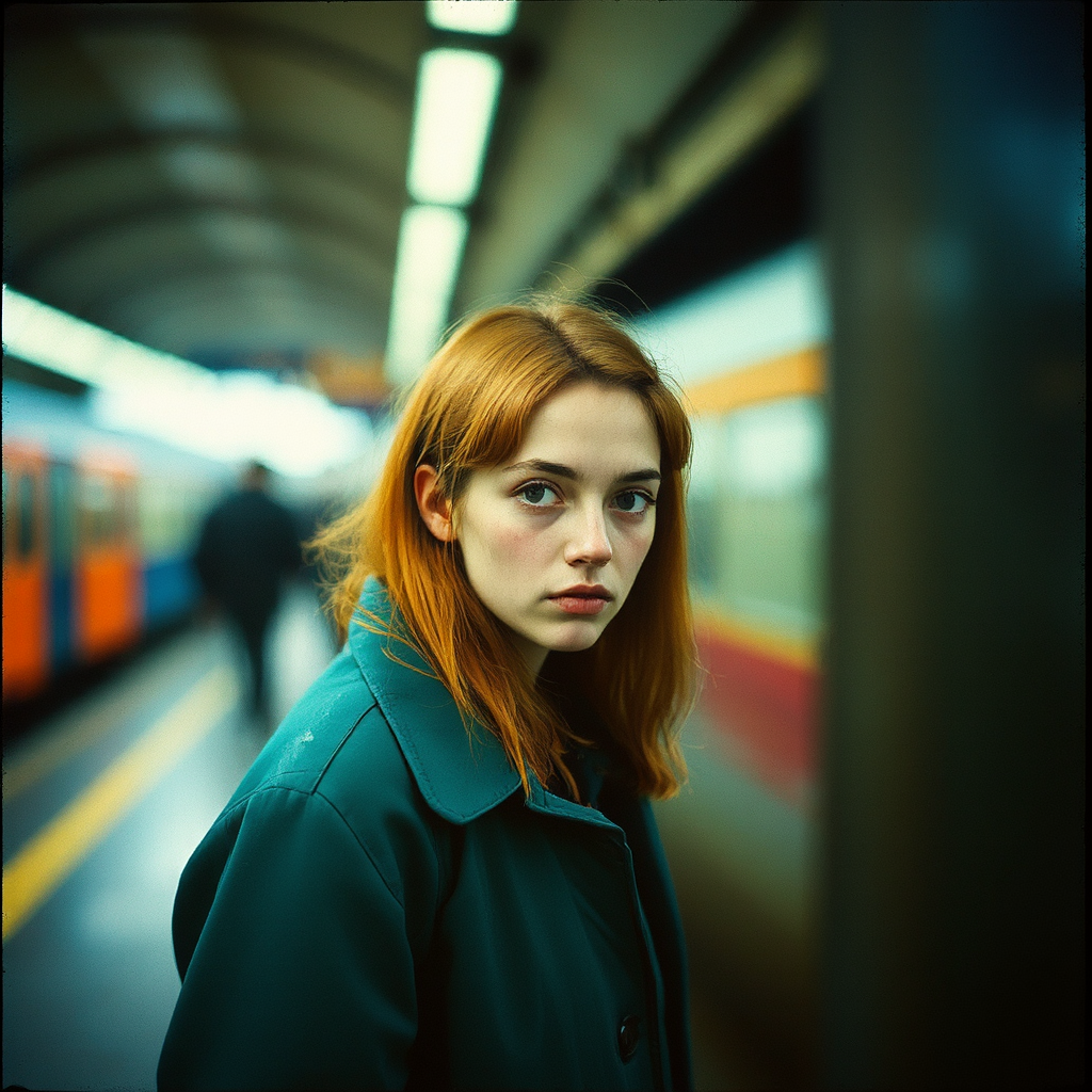 Colour portrait of a