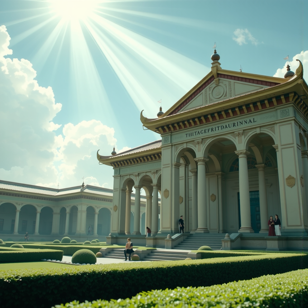 Ancient temple in a