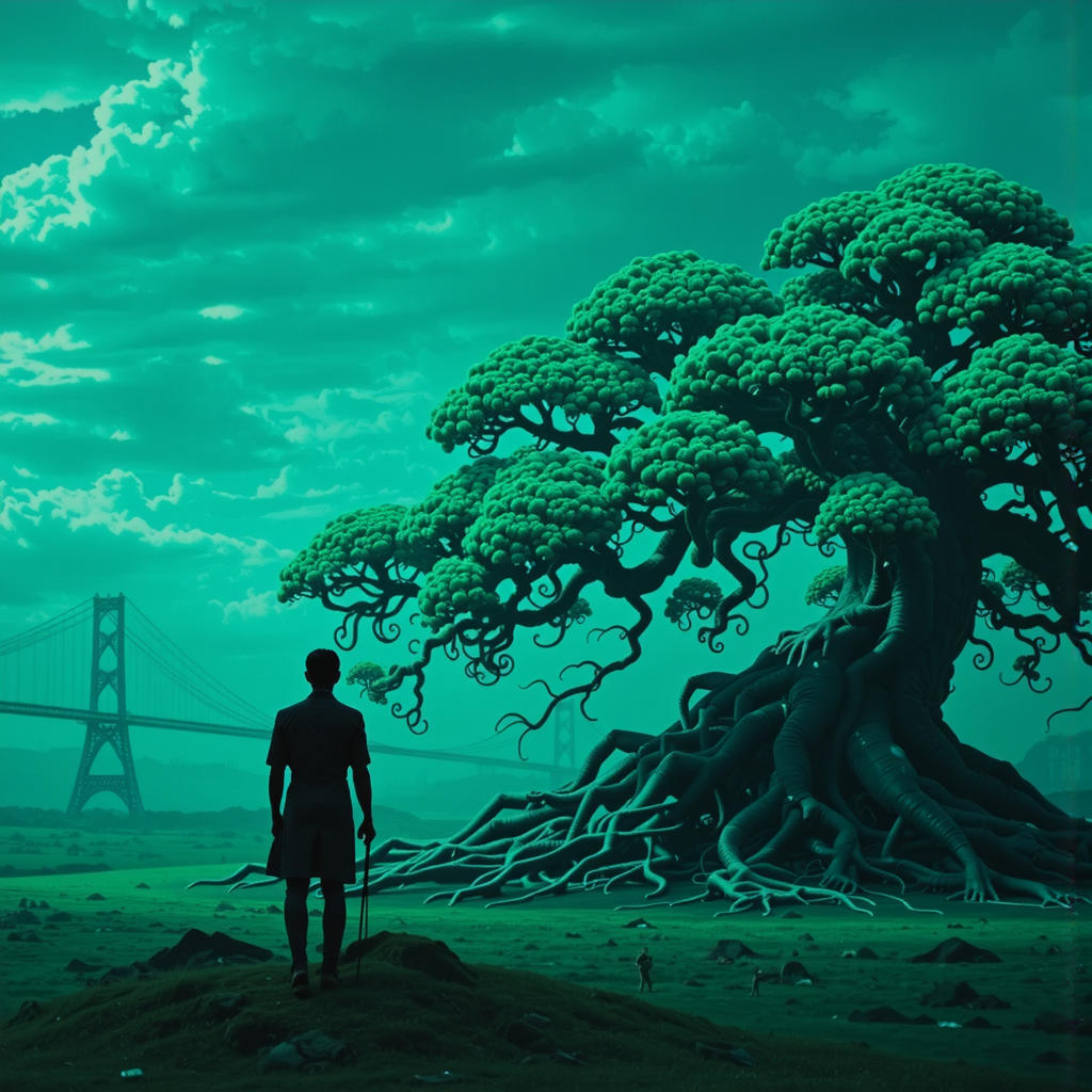Alien Tree in Cyberpunk