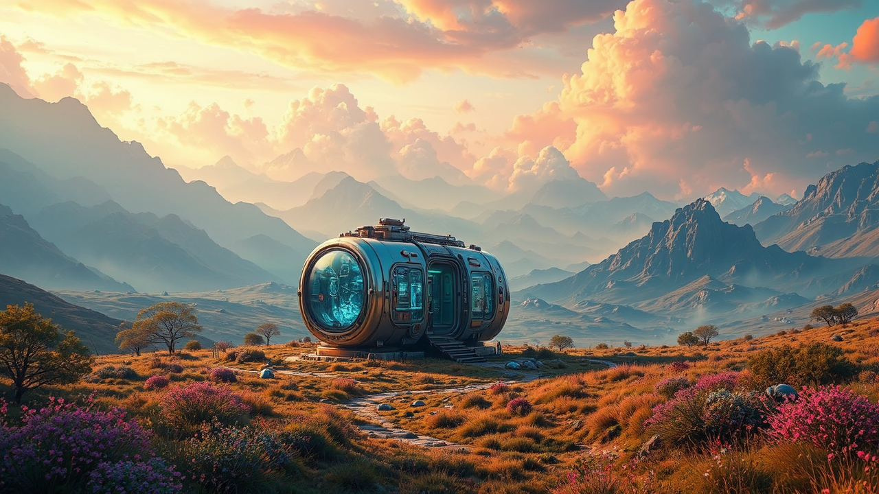Beautiful and realistic fantasy