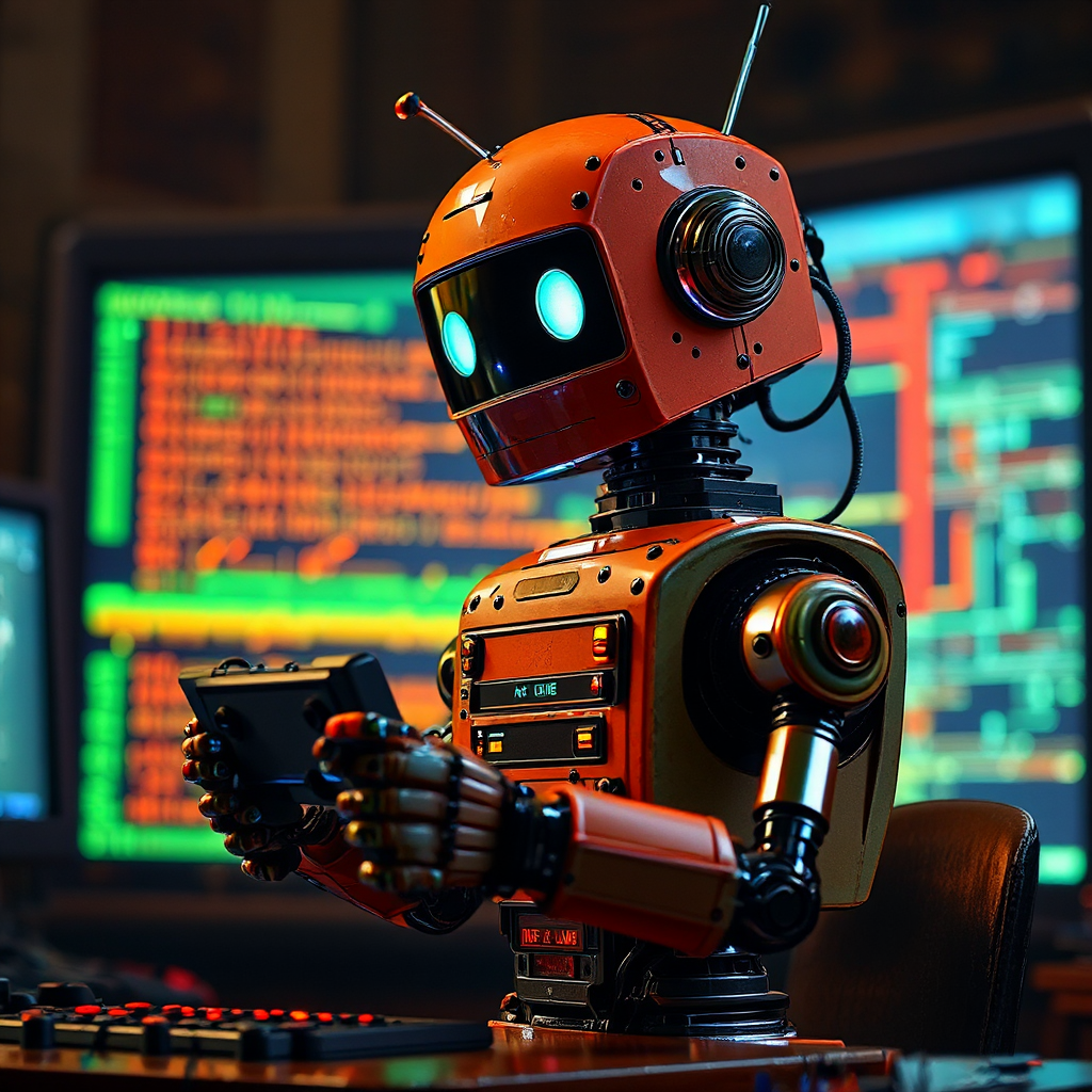 Robot codes in video