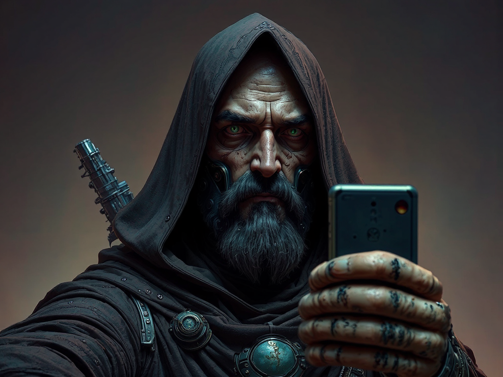 A tech priest with