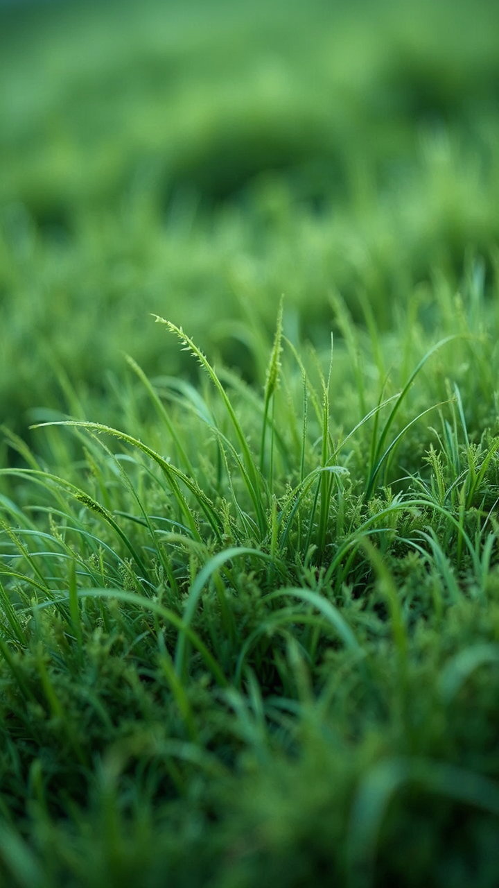 Mystical, photorealistic grass texture.