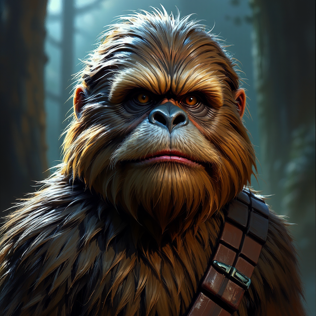 Concept art of Wookiee