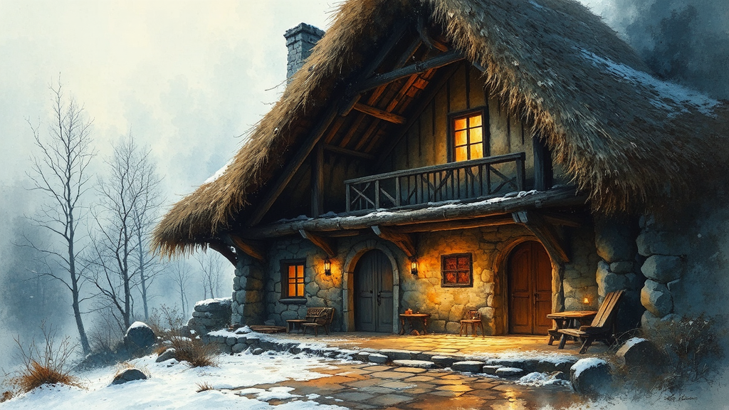 A Scandinavian winter palace