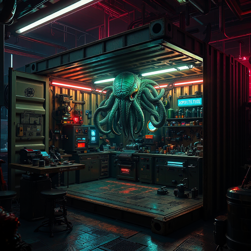 Shipping container science fiction