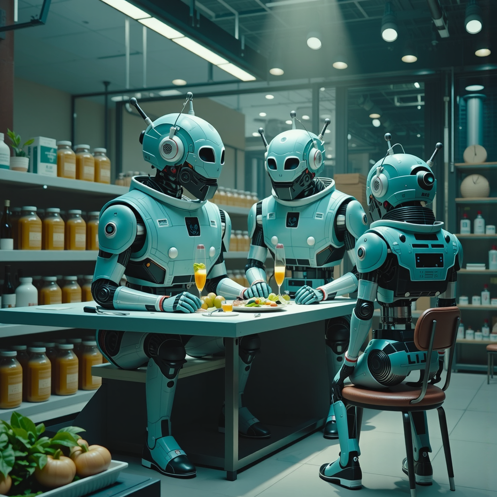 Robots manufacturing more robots