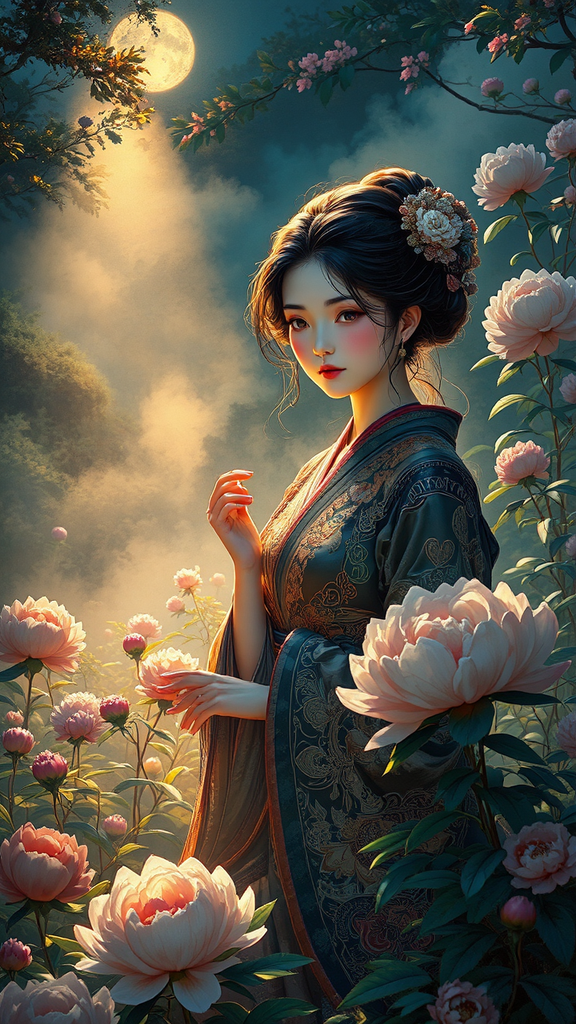 Woman in a fantasy
