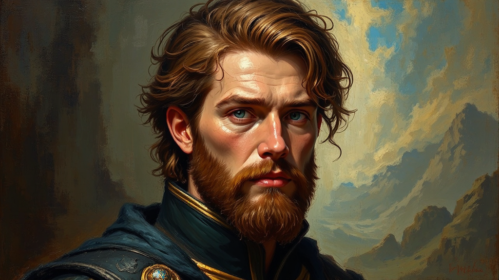 Portrait of a young