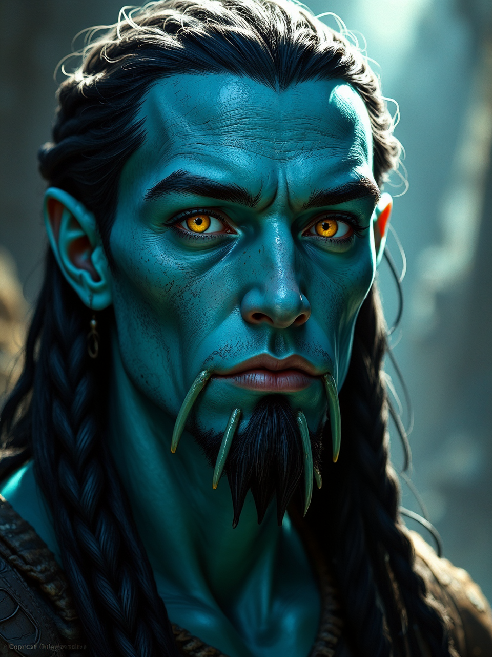 A humanoid male with