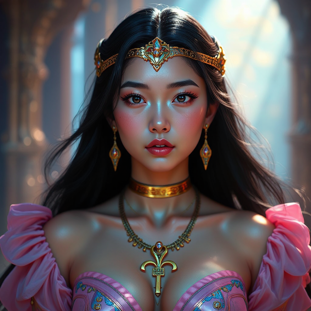 Asian Valkyrie with long