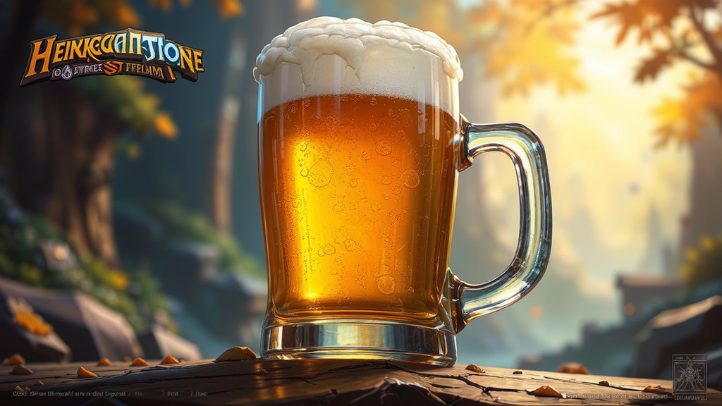 Close-up of a beer
