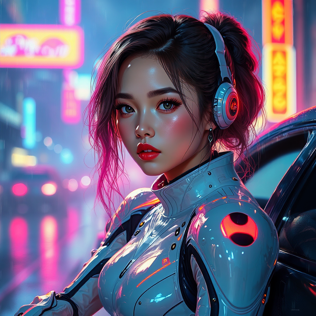 Young woman in an