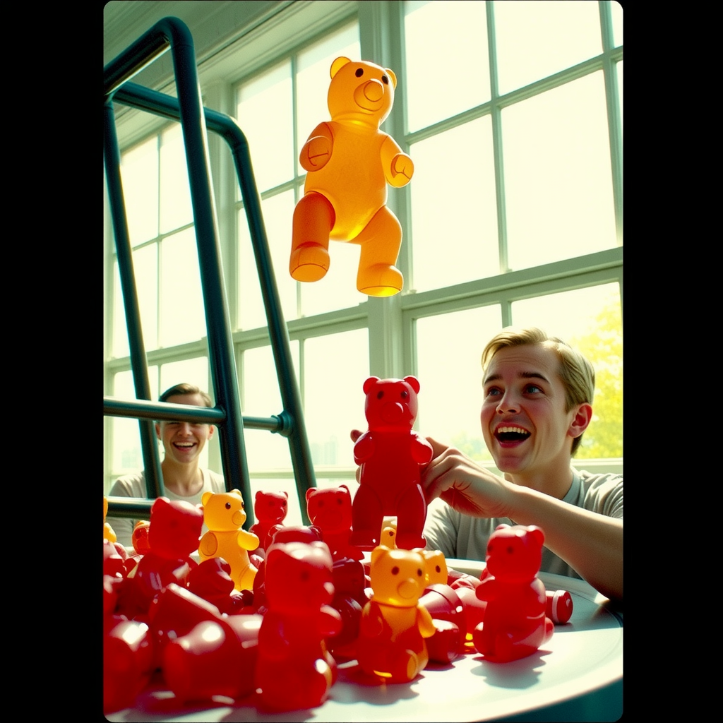 Gummy bears in chaotic