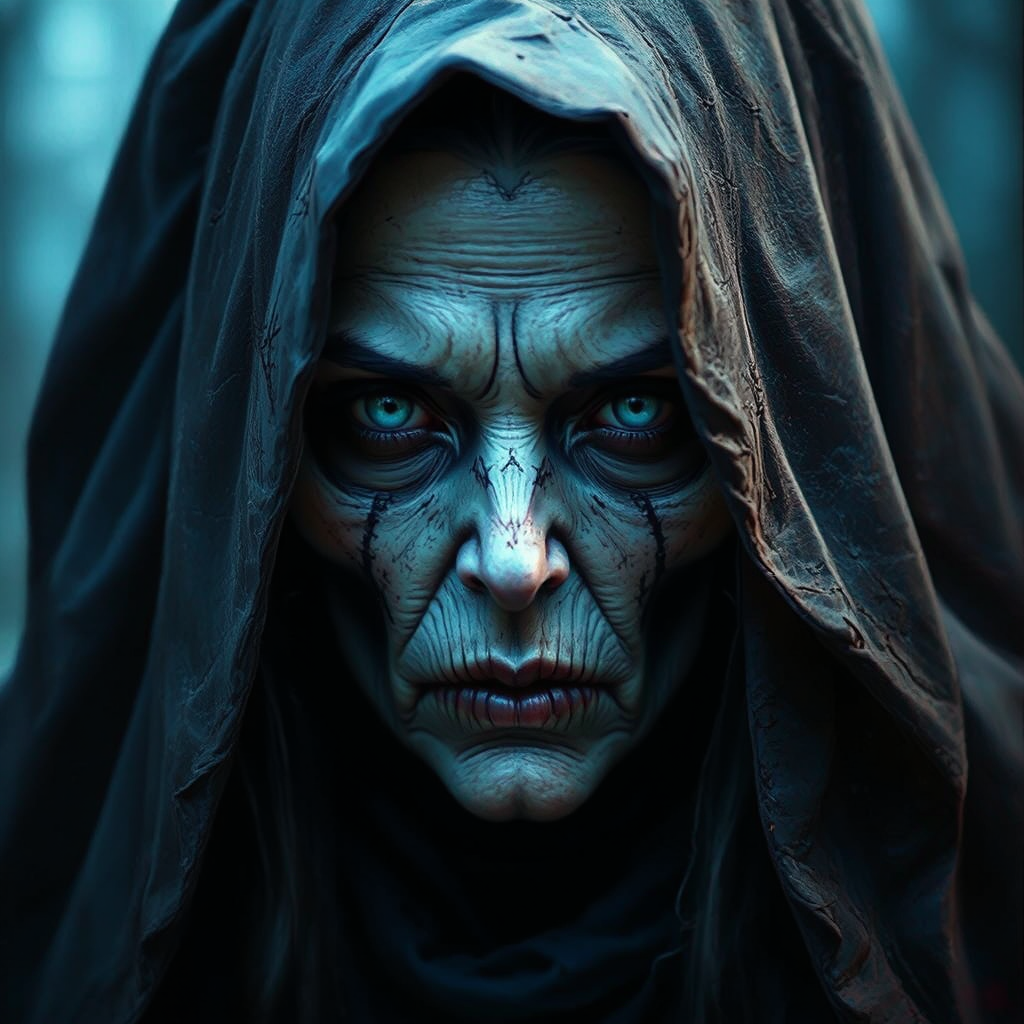 Portrait of a detailed