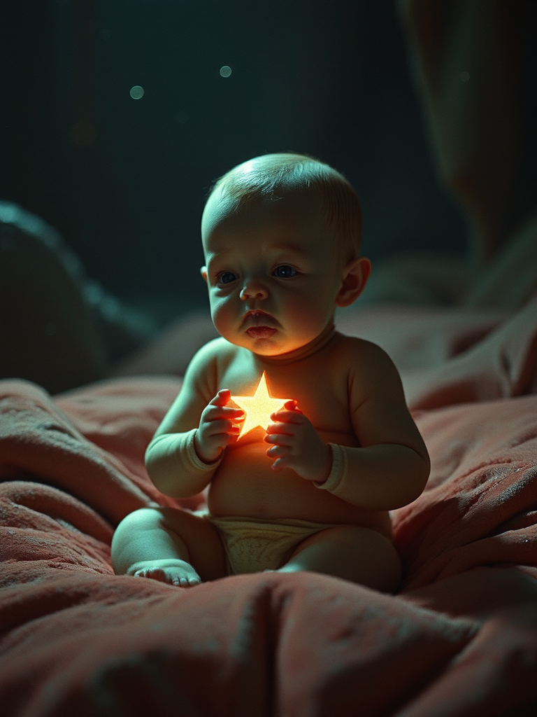 A baby with a