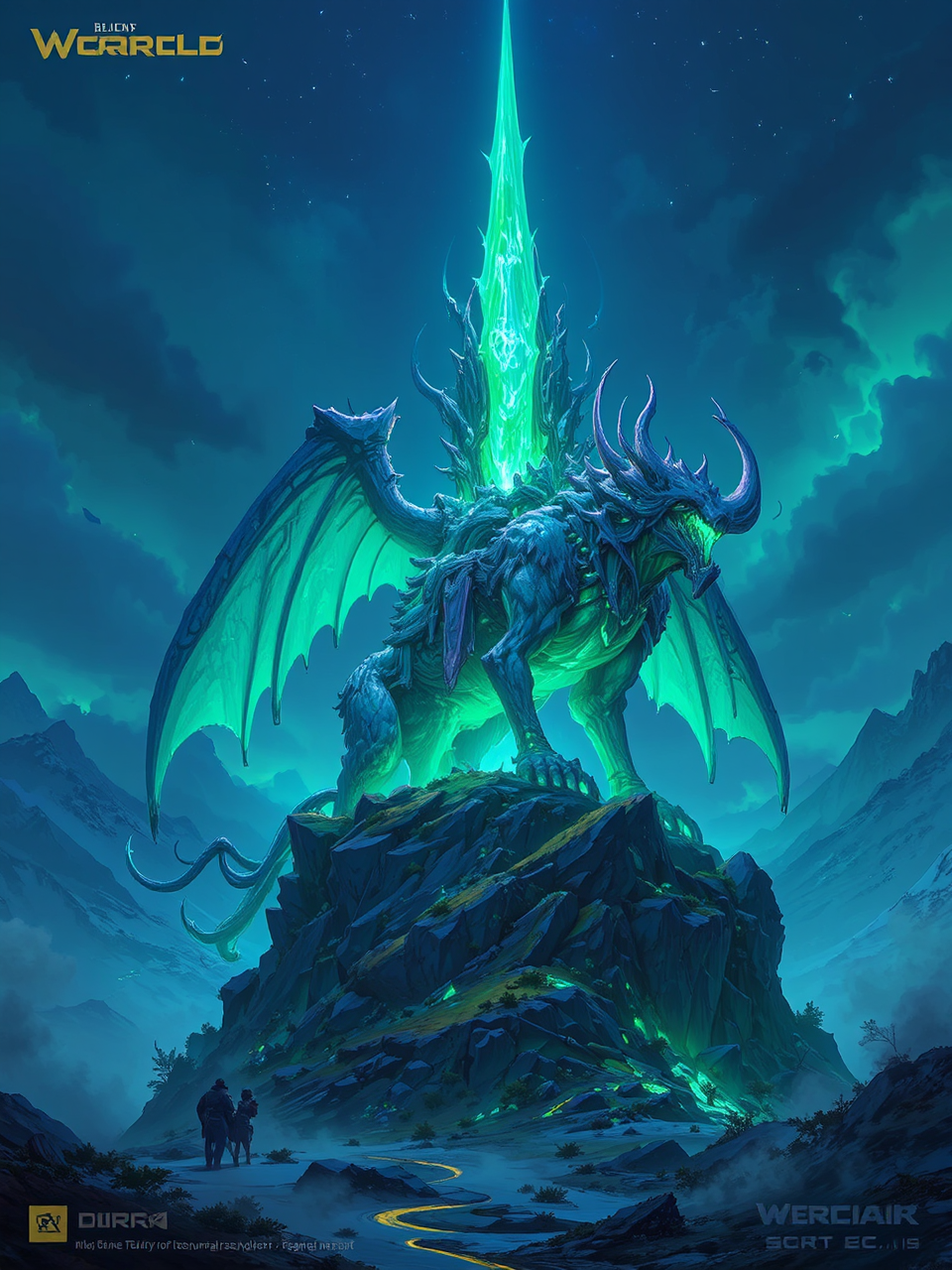 Bioluminescent antoran hounds.