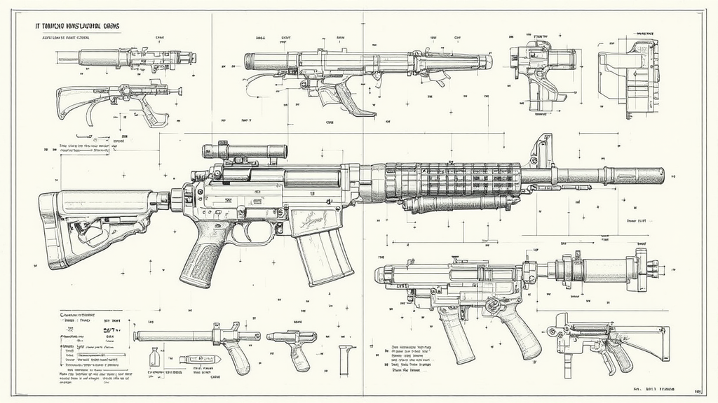 Detailed technical drawings