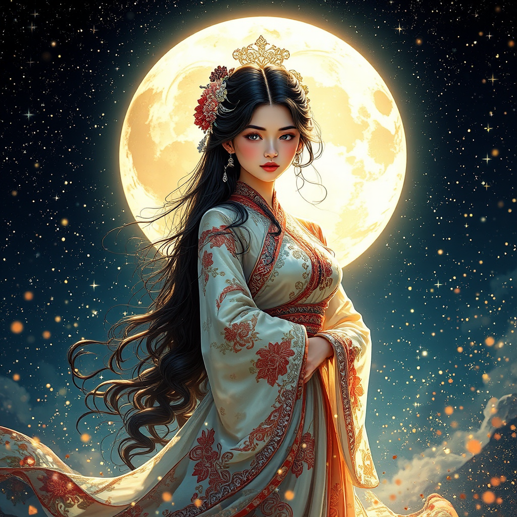 Portuguese woman in traditional