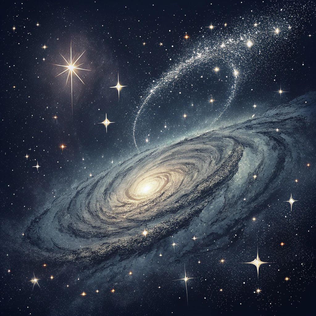 Dark Cosmic Starry Expanse