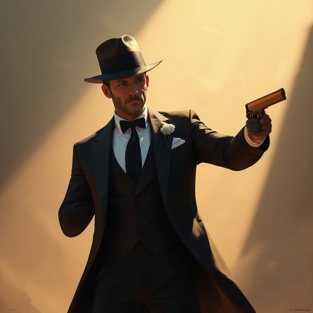 Low-poly digital artwork of