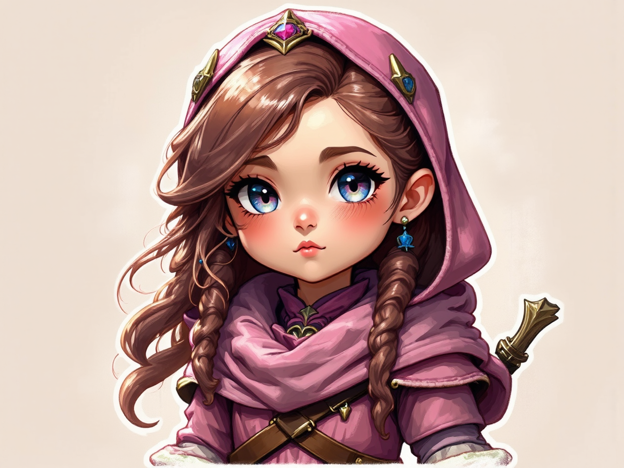 Girl in pink hero