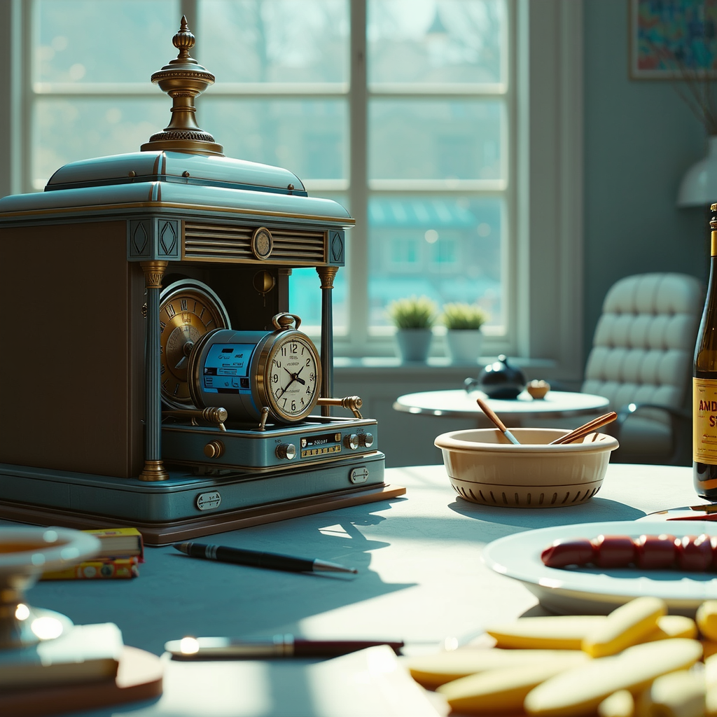 Time machine with realistic